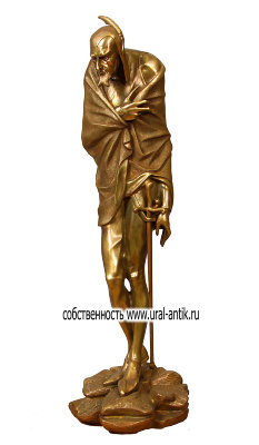 Композиционная кабинетная скульптура «МЕФИСТОФЕЛЬ», бронза, по модели знаменитого скульптора Ж.-Л. Готье